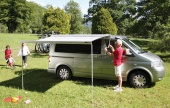 4376740 маркиза Fiamma F45S, 2.6м, вкл. адаптер для VW T5/T6, deep black