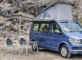 9103100087 маркиза Dometic PW 1500, 2.6М, вкл. адаптер для VW T5/T6, бел.