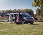 43207 маркиза Thule 5102, 2.6м, вкл. адаптер для VW T5/T6, серый 
