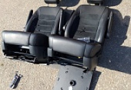 Установка комплекта поворотных механизмов Sportscraft на сиденья кабины Volkswagen T6 Caravelle. Установка комплекта поворотных механизмов Sportscraft на сиденья кабины Volkswagen T6 Caravelle.